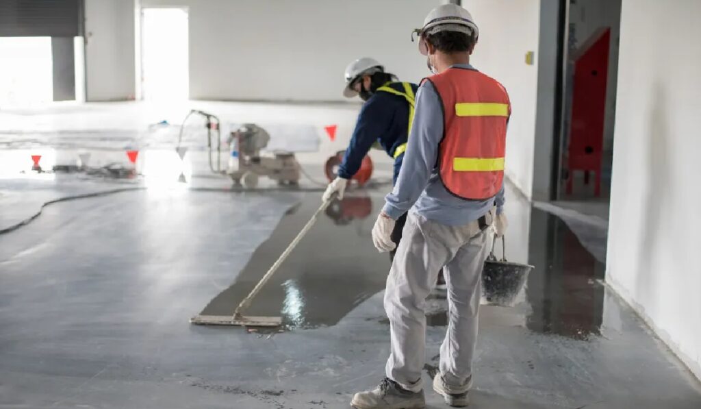 Trabajos para limpiar obras en construcción
